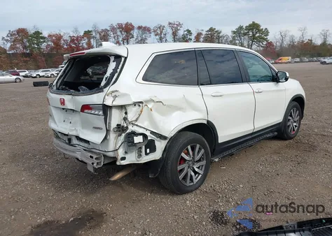 2019 Honda Pilot Ex-L from USA, damaged, VIN 5FNYF6H55KB080520